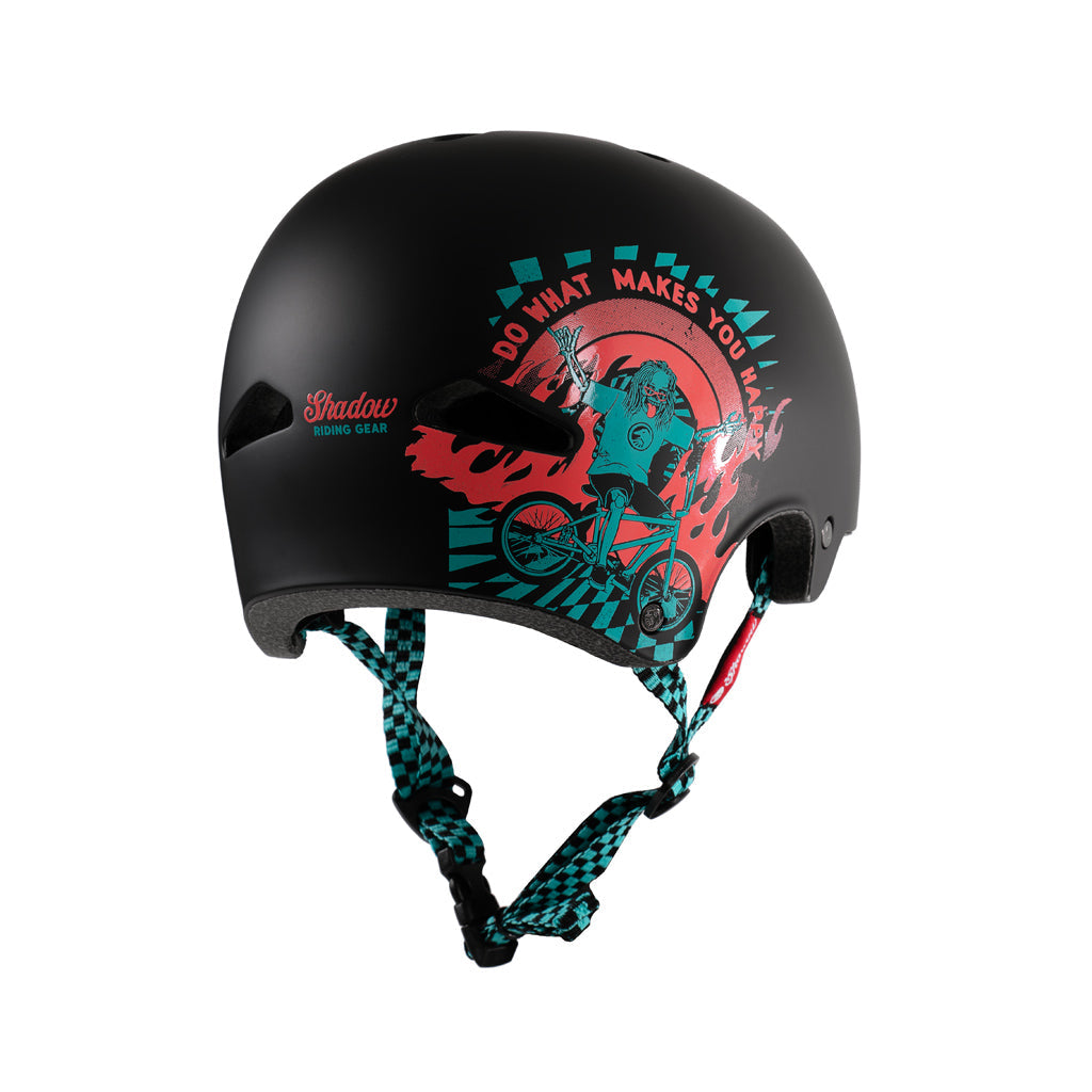 Shadow Big Boy V2 FeatherWeight In-Mold Helmet - Matt Black