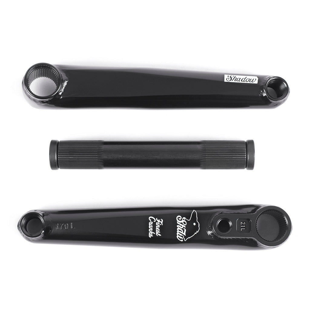 Shadow Finest 22mm Cranks - Black