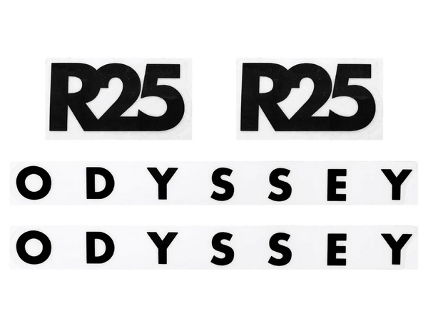 Odyssey R25 Series Fork Stickers Seventy Eight BMX Store