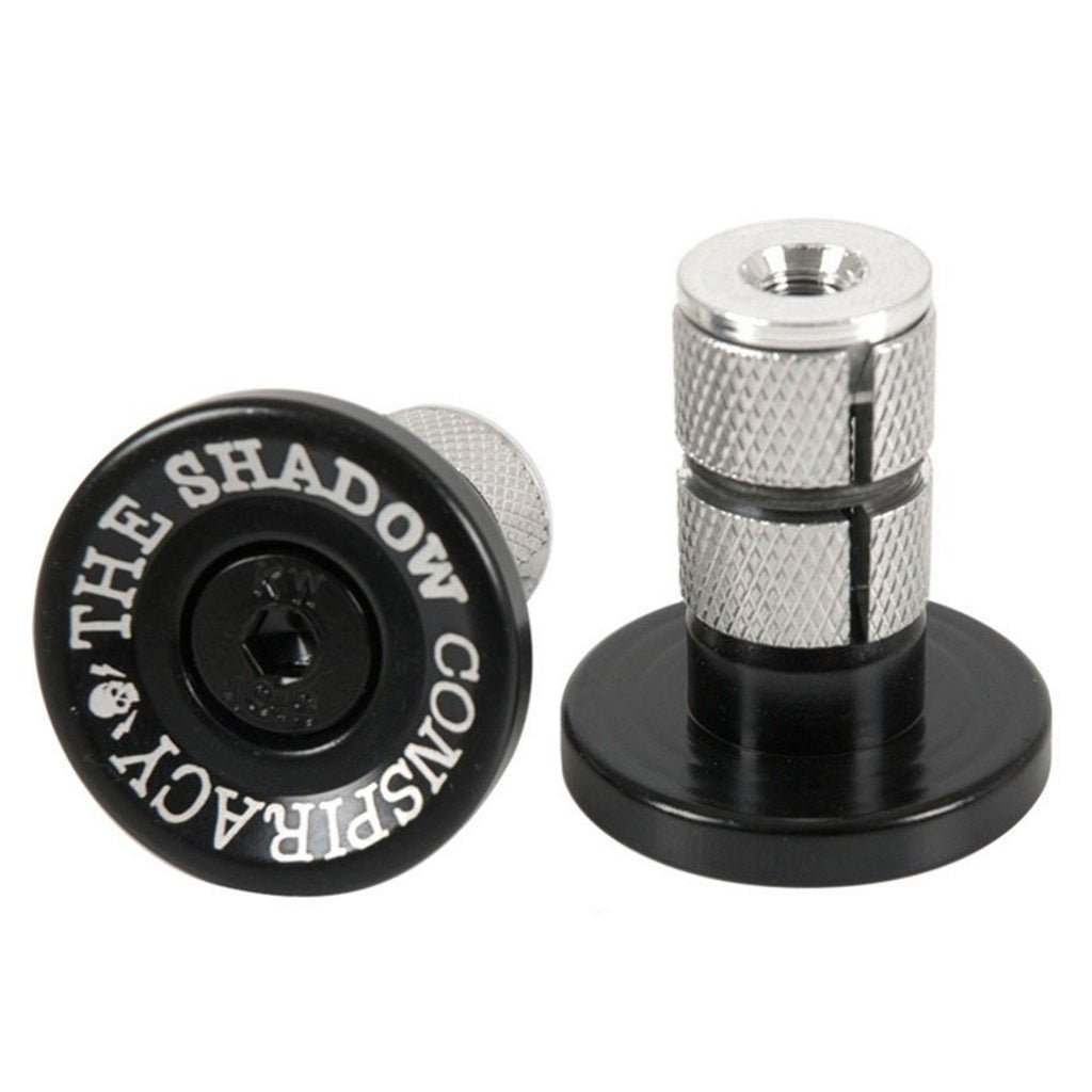 Shadow Deadbolt Bar Ends - Black