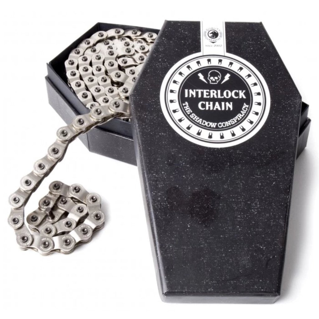 Shadow Interlock 3/32" race V2 chain Silver