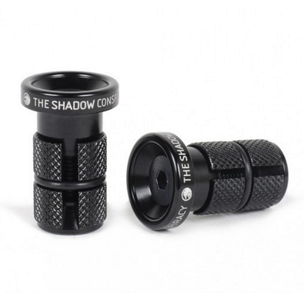 Shadow Slim Deadbolt Bar Ends - Black