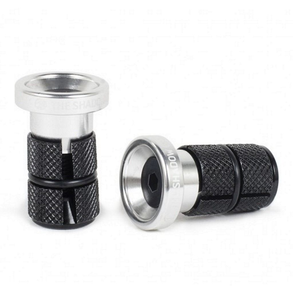 Shadow Slim Deadbolt Bar Ends - Raw Polished