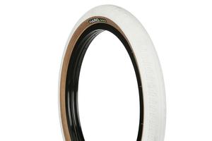 Haro Bikes Tire Hpf 20 X 2.20 White/Skinwall, 100Psi