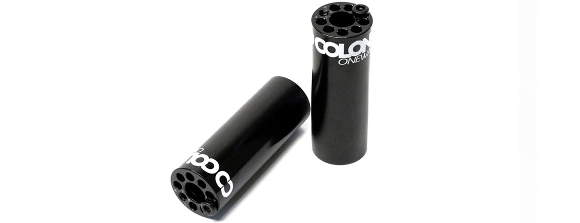 Colony Oneway Crmo Pegs  Black