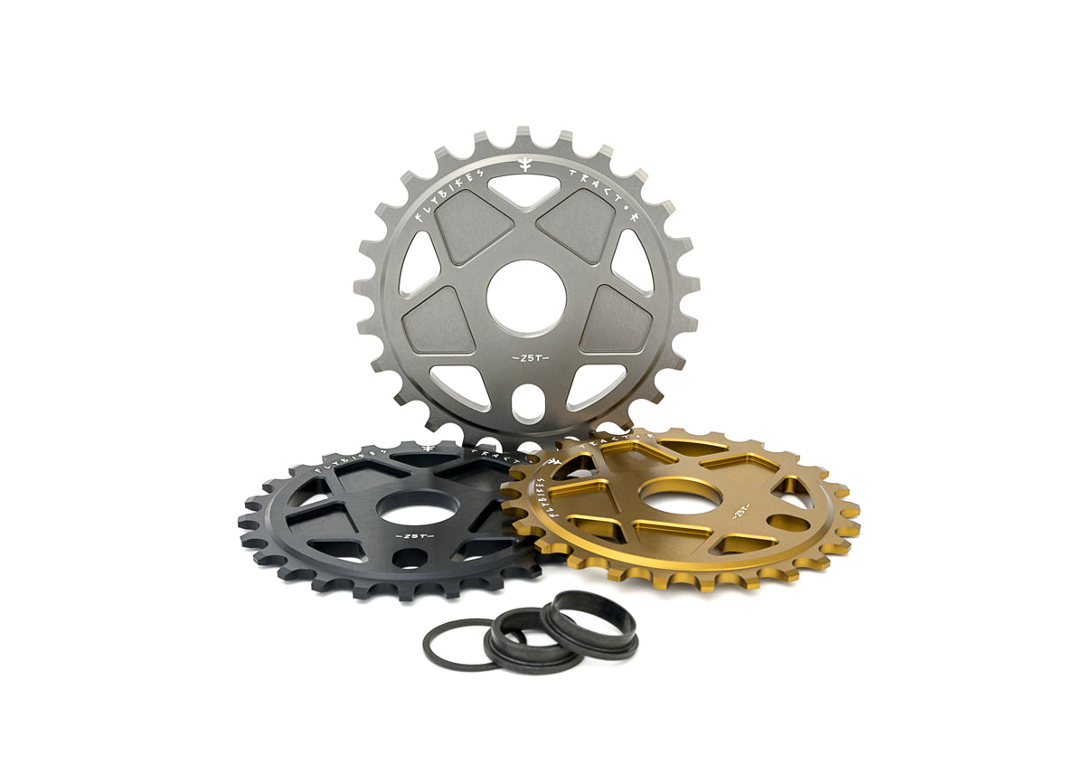 Sprockets, Chains and Chainrings.