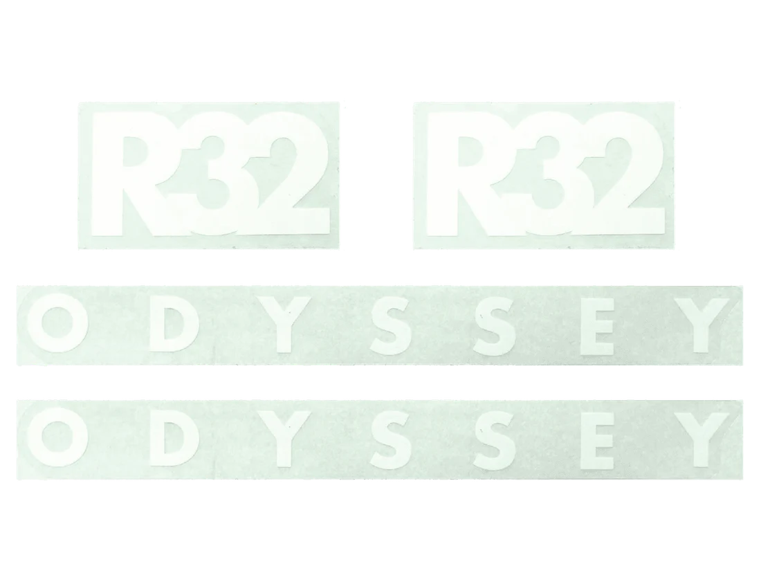 Odyssey R32 Series Fork Stickers