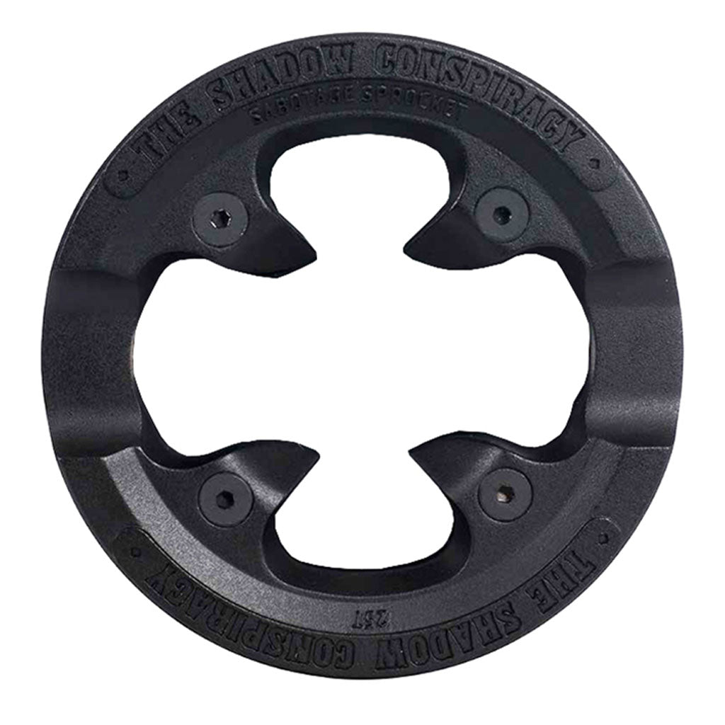 Shadow Sabotage Sprocket Replacement Guard - Black