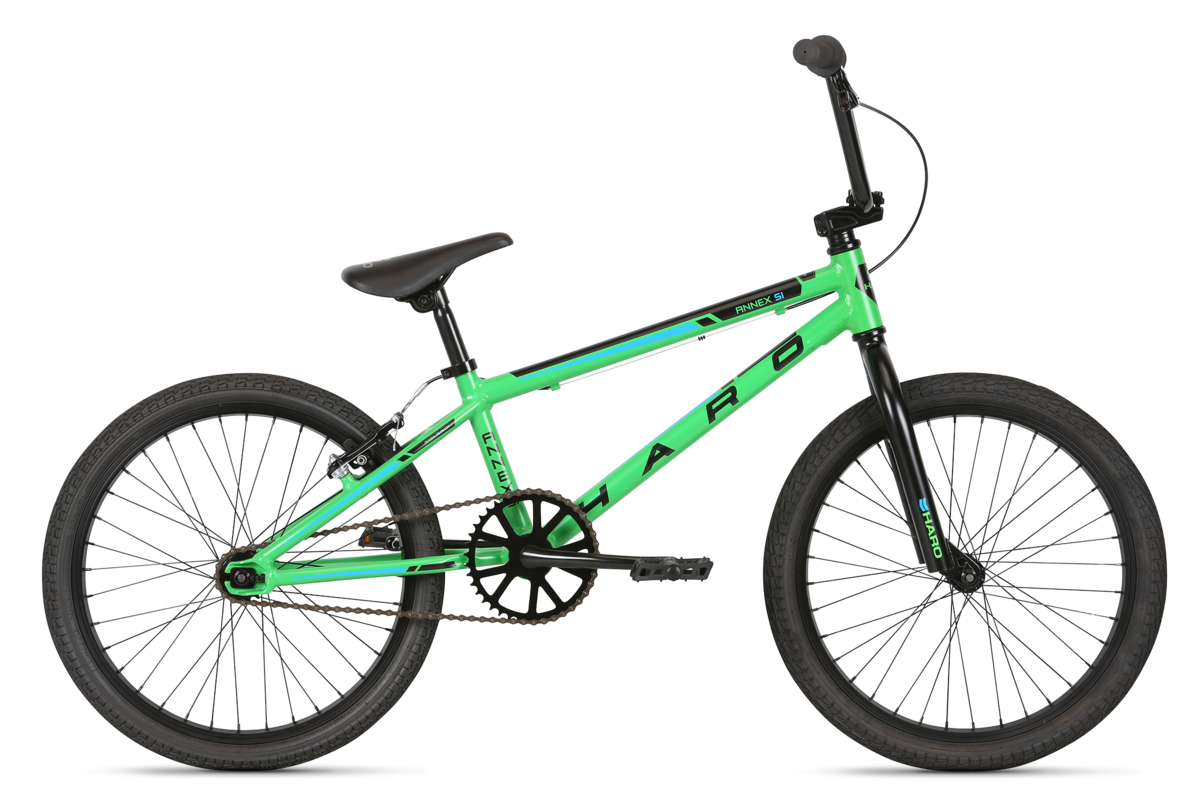 Green top haro bike