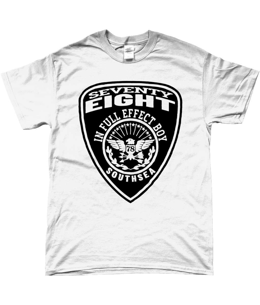 78 in full effect - Black on White - T-shirt