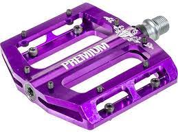 Premium Pedal Pp Slim Alloy 9/16 Purple